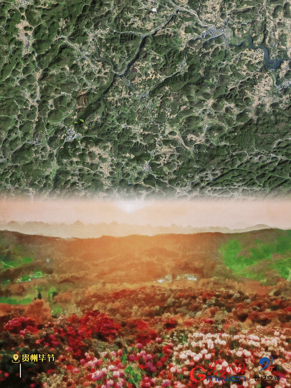 清明游玩賞花圖鑒來了！衛(wèi)星鏡頭帶你先睹為快